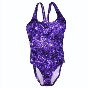Speedo Purple One-Piece Swimsuit
